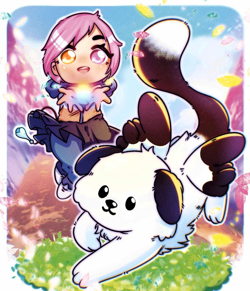 Chibi Illustration by Kur3nai